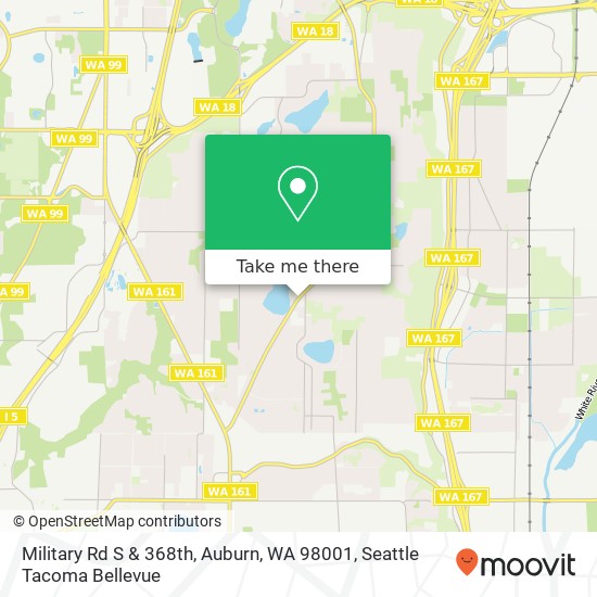 Military Rd S & 368th, Auburn, WA 98001 map