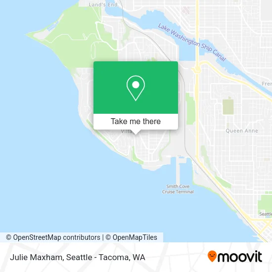 Mapa de Julie Maxham