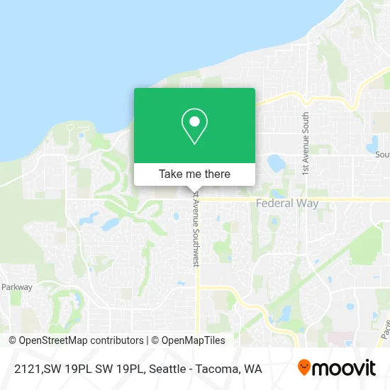 2121,SW 19PL SW 19PL map