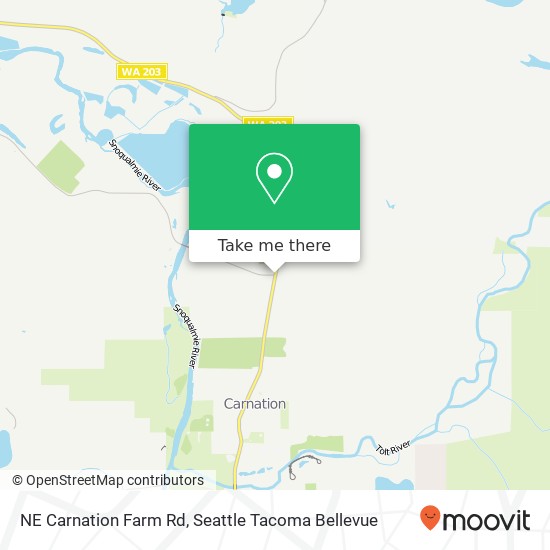 NE Carnation Farm Rd, Carnation, WA 98014 map