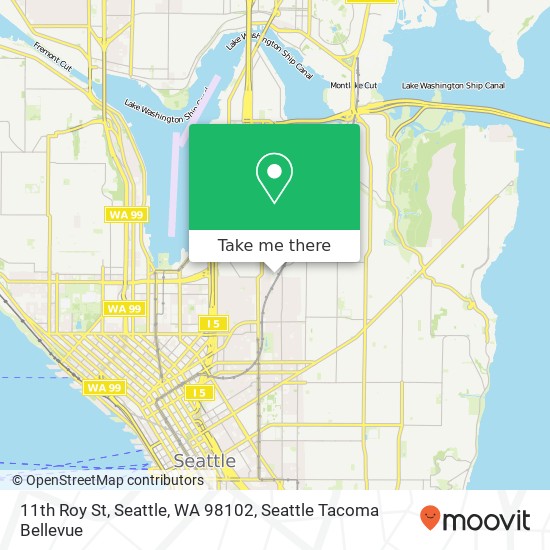 11th Roy St, Seattle, WA 98102 map