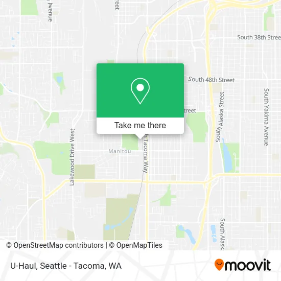 Mapa de U-Haul