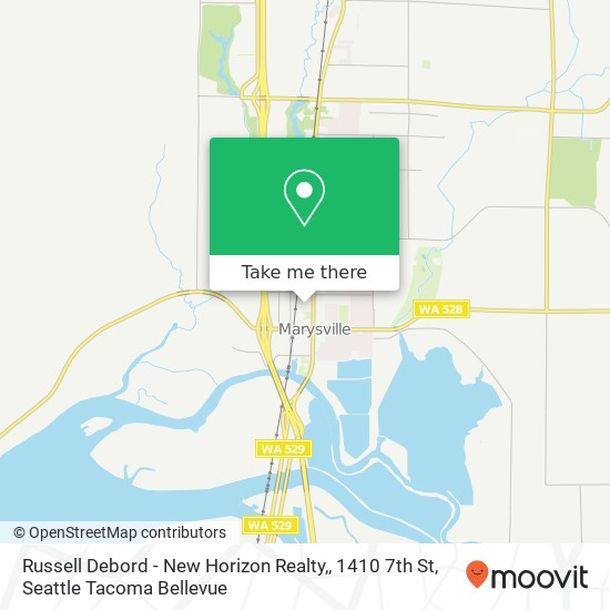 Russell Debord - New Horizon Realty,, 1410 7th St map