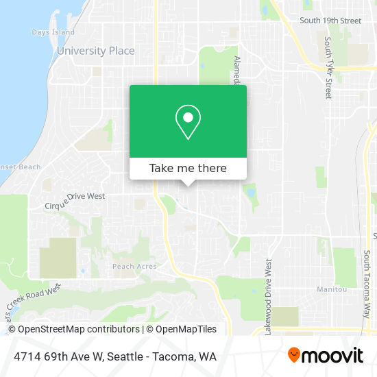 4714 69th Ave W map