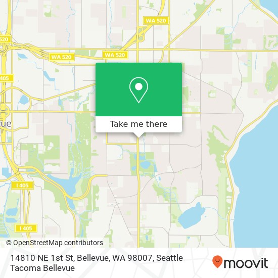 14810 NE 1st St, Bellevue, WA 98007 map