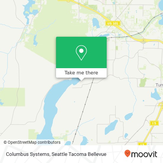 Mapa de Columbus Systems, 3548 Sapp Rd SW