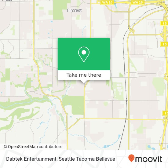 Dabtek Entertainment map