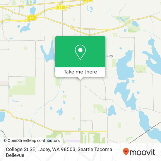 College St SE, Lacey, WA 98503 map