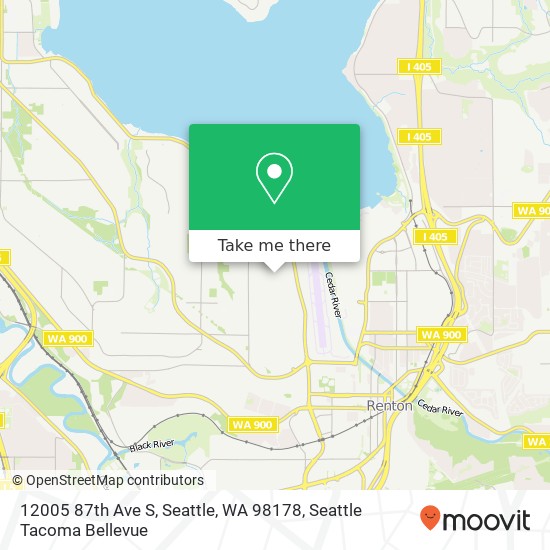 12005 87th Ave S, Seattle, WA 98178 map