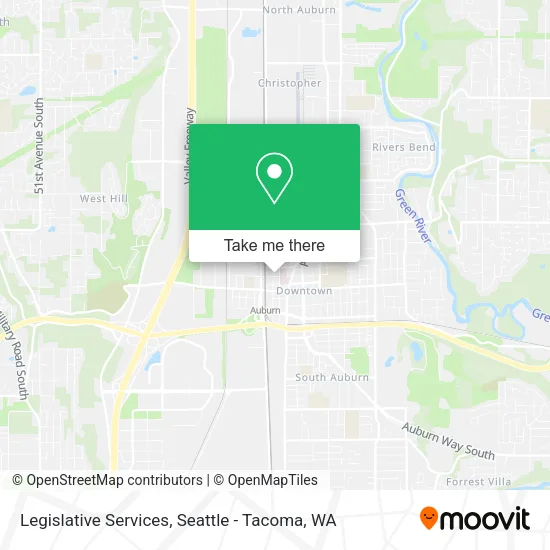 Legislative Services map