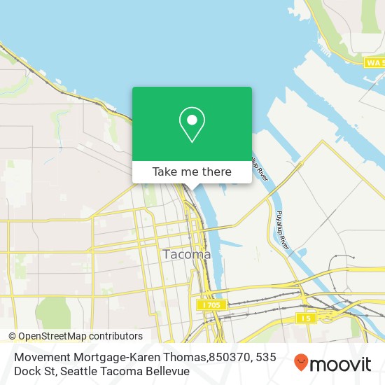 Movement Mortgage-Karen Thomas,850370, 535 Dock St map