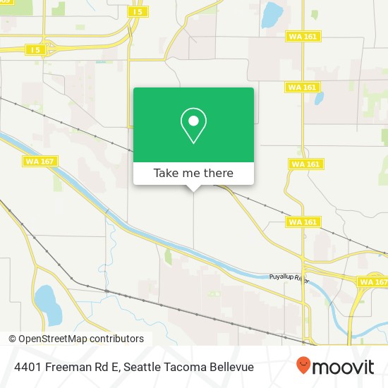 4401 Freeman Rd E, Puyallup, WA 98371 map