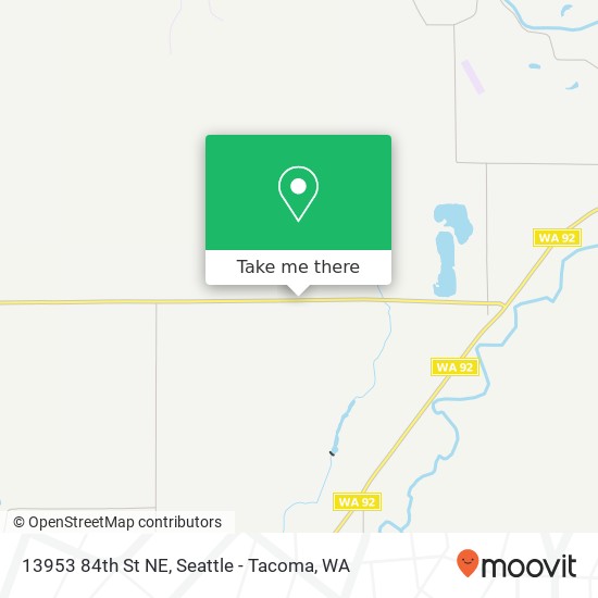 Mapa de 13953 84th St NE, Lake Stevens, WA 98258