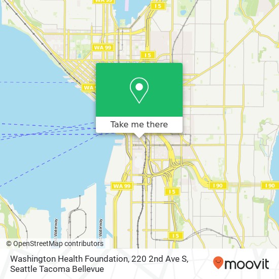 Mapa de Washington Health Foundation, 220 2nd Ave S