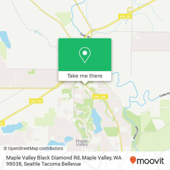 Maple Valley Black Diamond Rd, Maple Valley, WA 98038 map