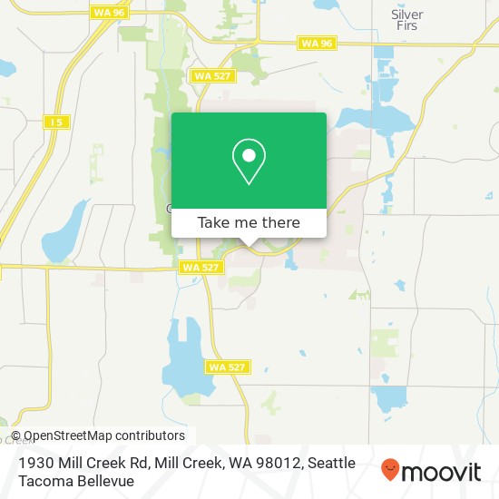 Mapa de 1930 Mill Creek Rd, Mill Creek, WA 98012