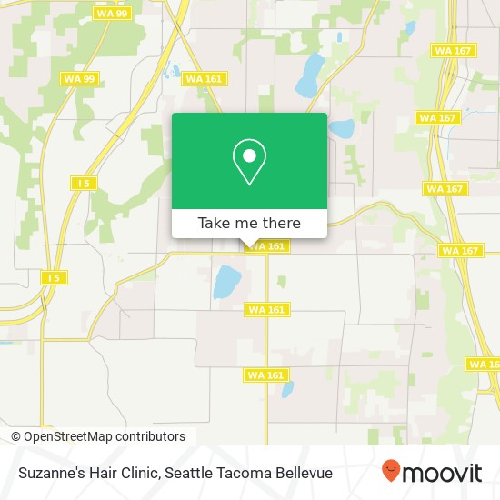 Suzanne's Hair Clinic map