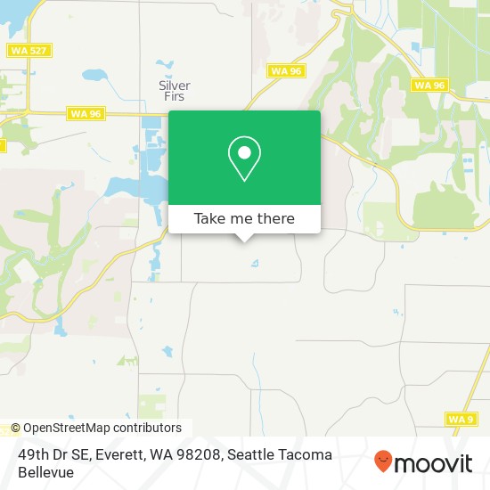 Mapa de 49th Dr SE, Everett, WA 98208