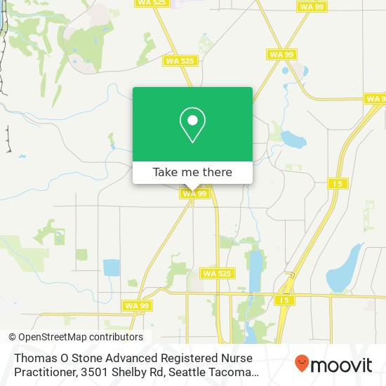 Thomas O Stone Advanced Registered Nurse Practitioner, 3501 Shelby Rd map