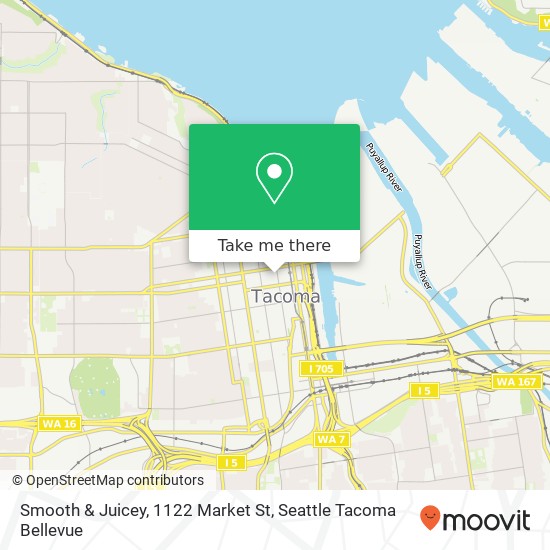 Smooth & Juicey, 1122 Market St map