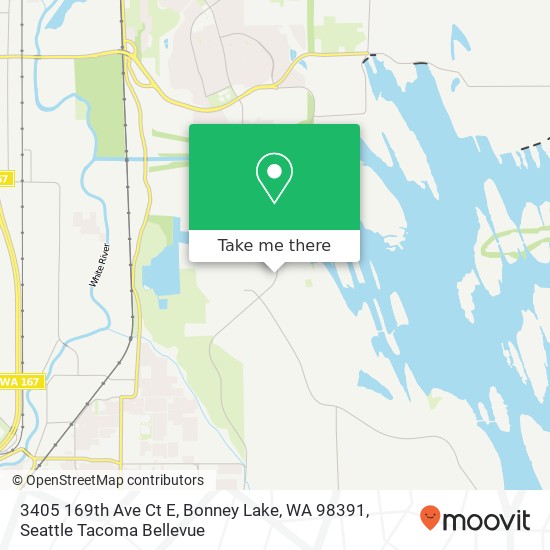 3405 169th Ave Ct E, Bonney Lake, WA 98391 map
