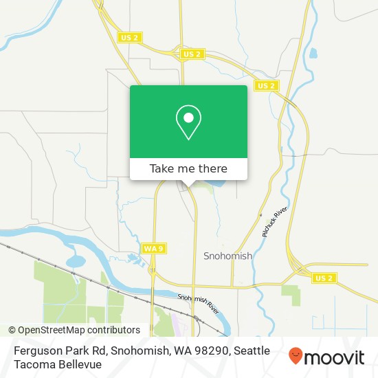 Mapa de Ferguson Park Rd, Snohomish, WA 98290