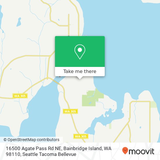 16500 Agate Pass Rd NE, Bainbridge Island, WA 98110 map