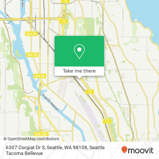 6307 Corgiat Dr S, Seattle, WA 98108 map