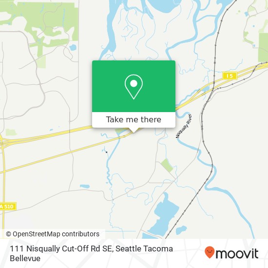 111 Nisqually Cut-Off Rd SE, Olympia (LACEY), WA 98513 map