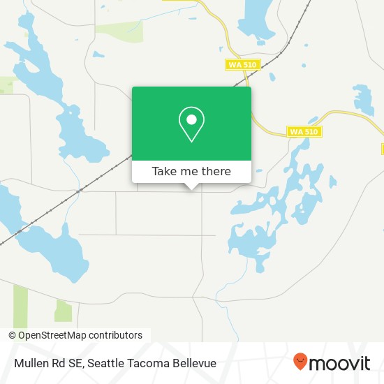 Mapa de Mullen Rd SE, Olympia (LACEY), WA 98513