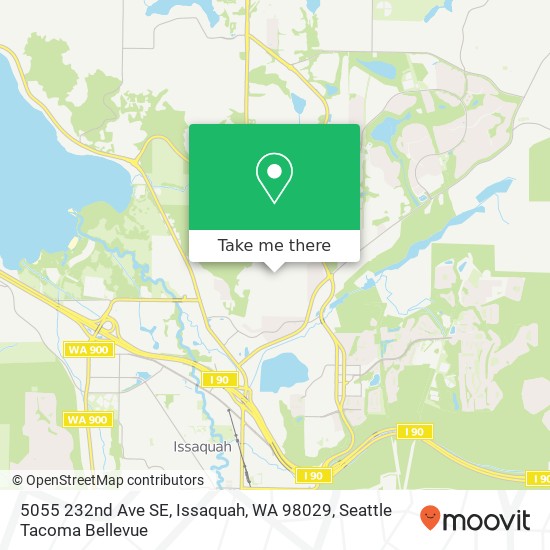 Mapa de 5055 232nd Ave SE, Issaquah, WA 98029