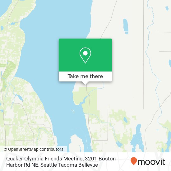 Mapa de Quaker Olympia Friends Meeting, 3201 Boston Harbor Rd NE