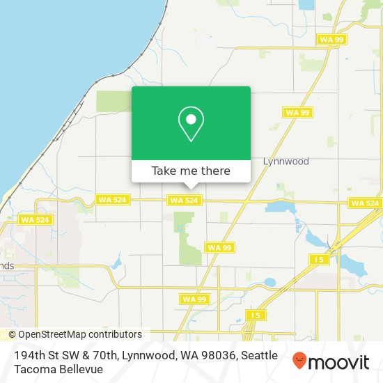 194th St SW & 70th, Lynnwood, WA 98036 map