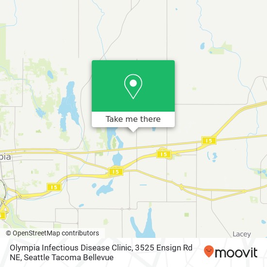 Olympia Infectious Disease Clinic, 3525 Ensign Rd NE map