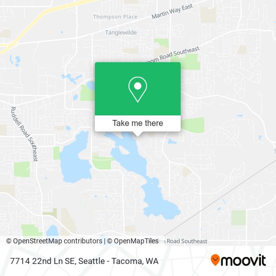 Mapa de 7714 22nd Ln SE