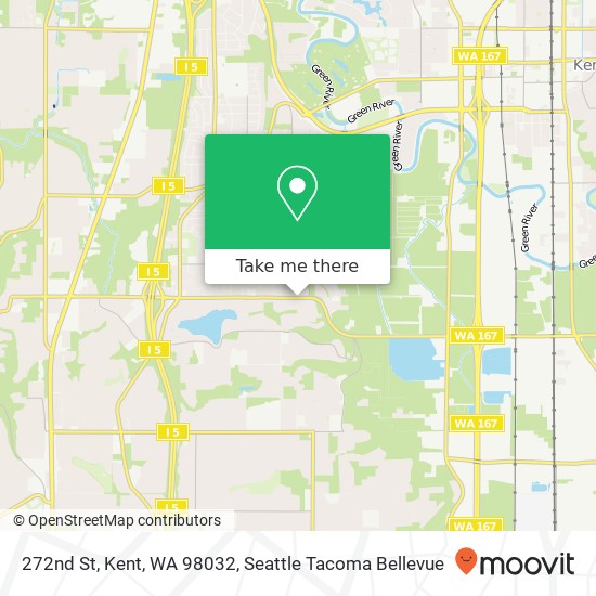 Mapa de 272nd St, Kent, WA 98032