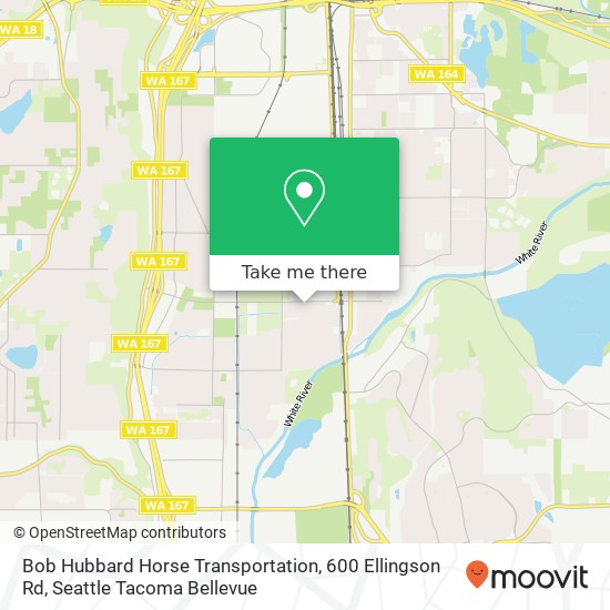 Mapa de Bob Hubbard Horse Transportation, 600 Ellingson Rd