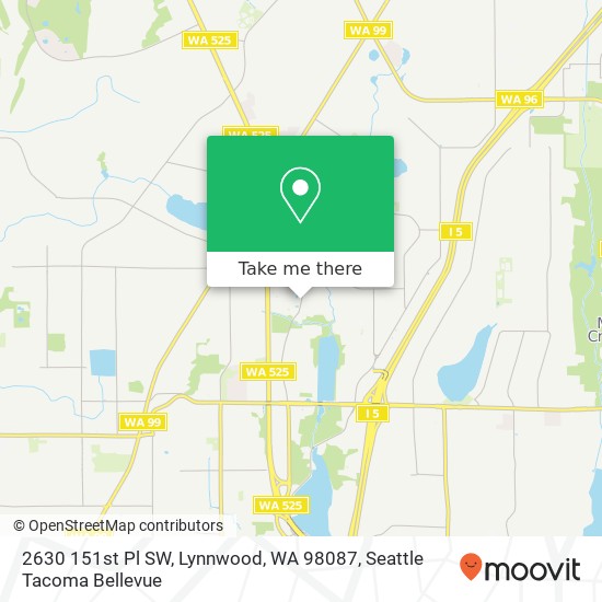 2630 151st Pl SW, Lynnwood, WA 98087 map