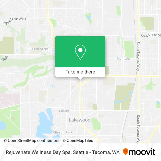 Mapa de Rejuvenate Wellness Day Spa