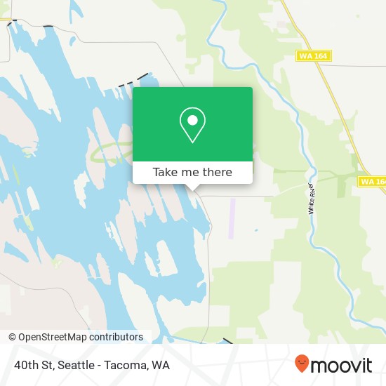 Mapa de 40th St, Bonney Lake, WA 98391