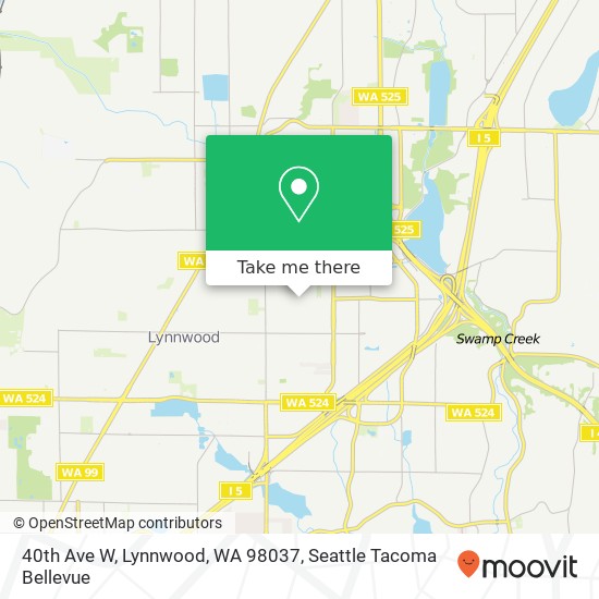 40th Ave W, Lynnwood, WA 98037 map