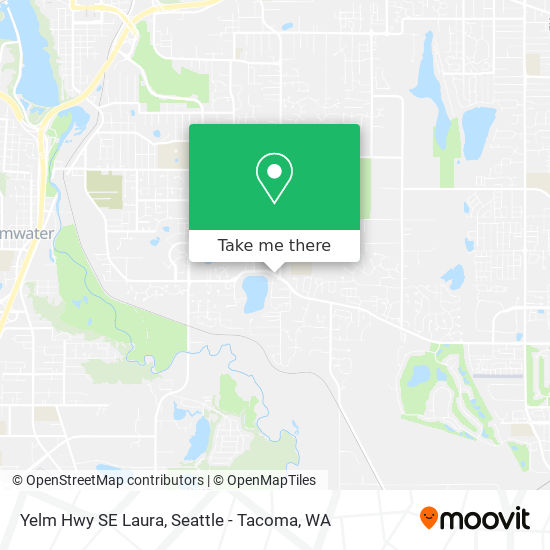 Yelm Hwy SE Laura map