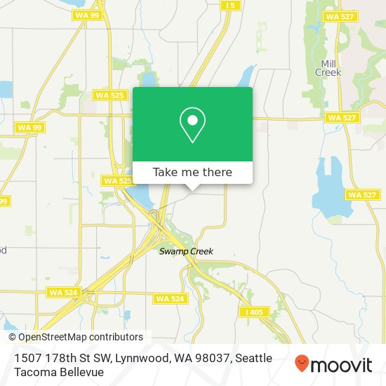 1507 178th St SW, Lynnwood, WA 98037 map