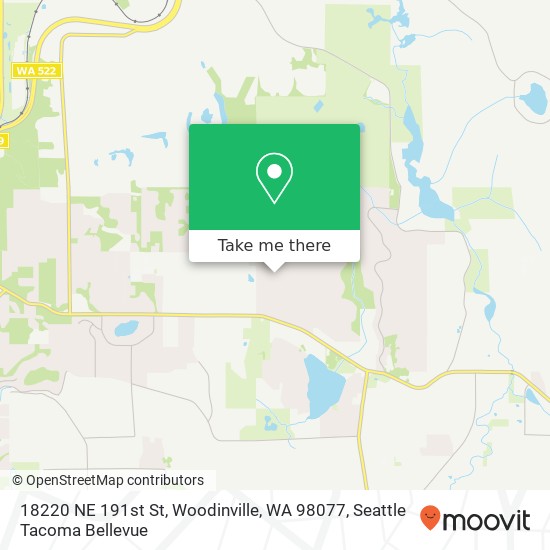 18220 NE 191st St, Woodinville, WA 98077 map