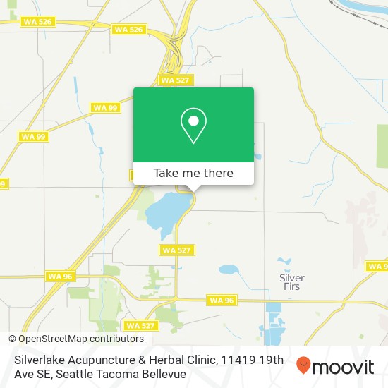 Mapa de Silverlake Acupuncture & Herbal Clinic, 11419 19th Ave SE