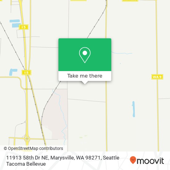 Mapa de 11913 58th Dr NE, Marysville, WA 98271