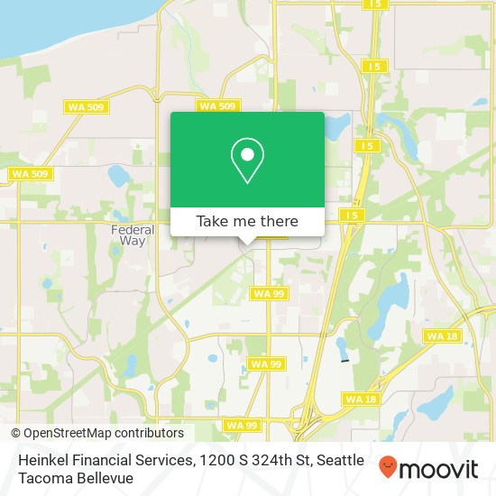 Mapa de Heinkel Financial Services, 1200 S 324th St