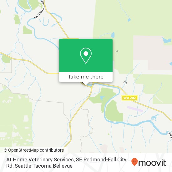 At Home Veterinary Services, SE Redmond-Fall City Rd map