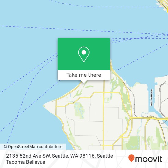 2135 52nd Ave SW, Seattle, WA 98116 map