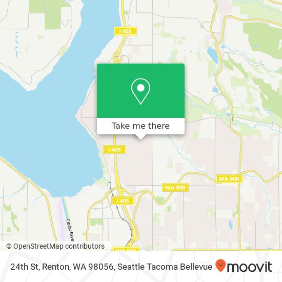 24th St, Renton, WA 98056 map